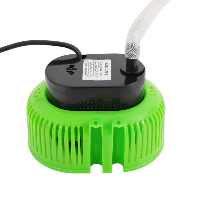 Pool Pumpe 75W Planschbecken Filterpumpe mit Wasserleitung, Anschlüsse, IPX8 Filterpumpe Pool für Te