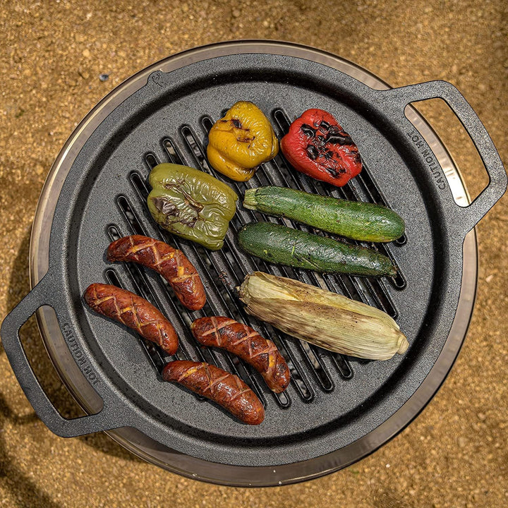 Solo Stove Aufsatz für Yukon Feuerschale | Edelstahl-Aufsatz zur Nutzung mit Solo Stove Gusseisenpla