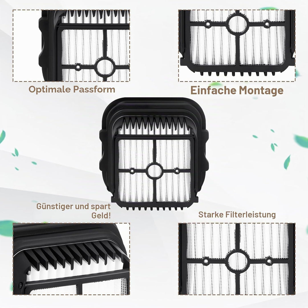 Bürstenrolle Filter Ersatzteile für Jonr ED12 Pro Max Akku Nass Trockensauger Zubehörset, 2 Bürstenr