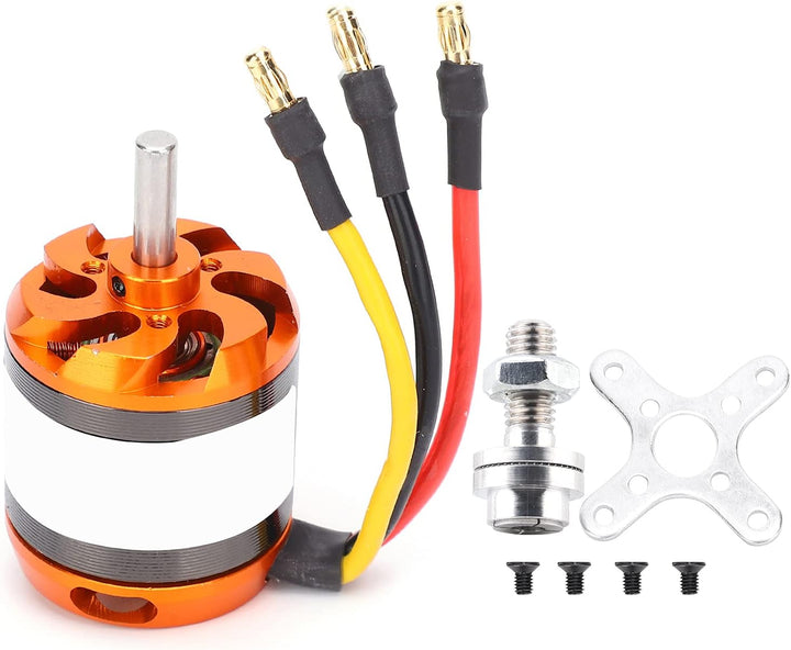 Keenso RC-Flugzeugmotor, 1450KV / 1250KV / 1000KV Bürstenloser RC-Motor D3542 Bürstenloser Motor Sta