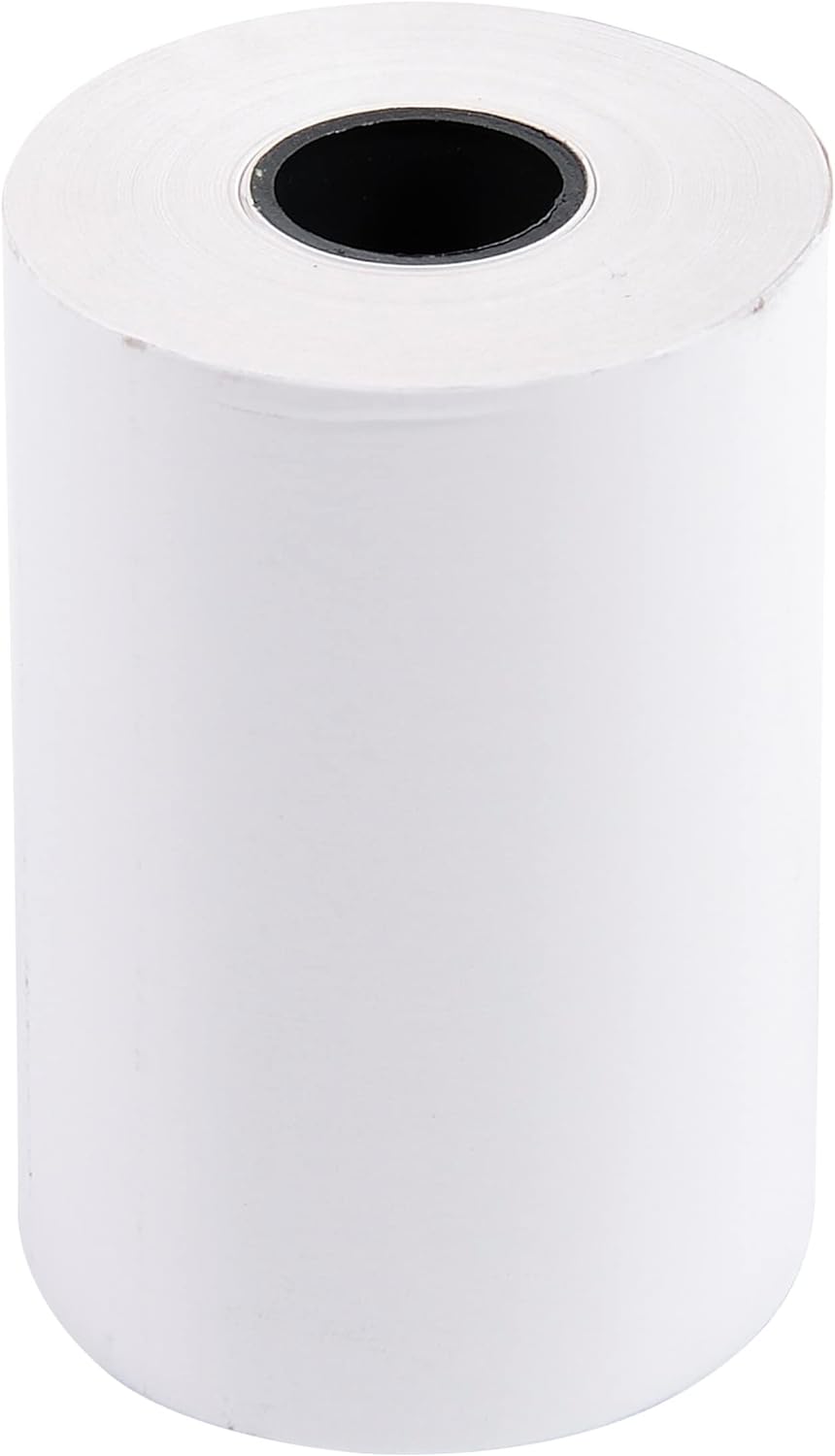 Exacompta 40905E 50er Pack Thermopapierrollen 1-lagig, Breite: 57mm, Länge 24m, Durchmesser Kern: 12