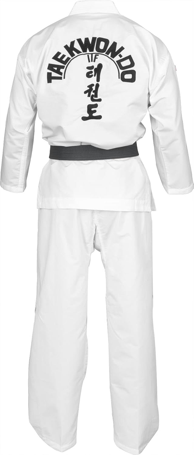 TOP TEN Taekwond-Do Student Dobok „Diamond“ (ITF Approved) 190 Weiss, 190 Weiß