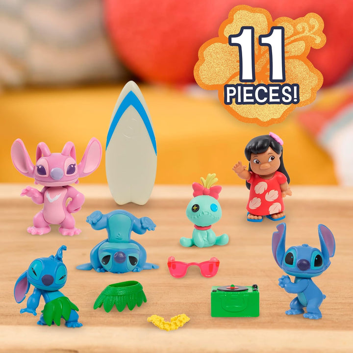 Just Play Stitch Movie Collectible 7 Figure Pack Stitch Movie 7 Figure Pack, Stitch Movie 7 Figure P