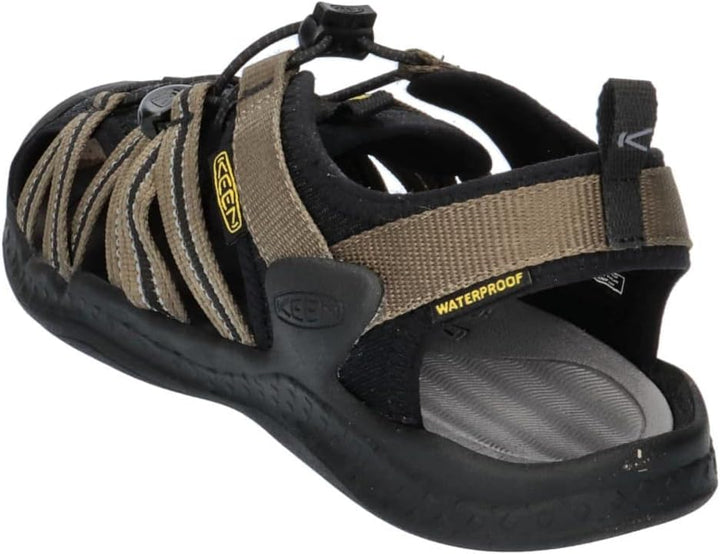 KEEN Herren Drift Creek H2 Sandalen 44 EU Dark Olive Black, 44 EU Dark Olive Black