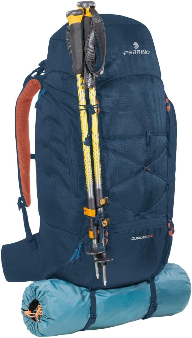 Ferrino - Dundee Backpack Trekking Wanderrucksack 50 L - Blau, blau, One size