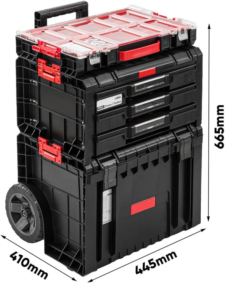 PAFEN Rollende Werkstatt Werkstattschublade - Premium Werkzeugtrolley - Werkzeugkasten auf Rädern 44
