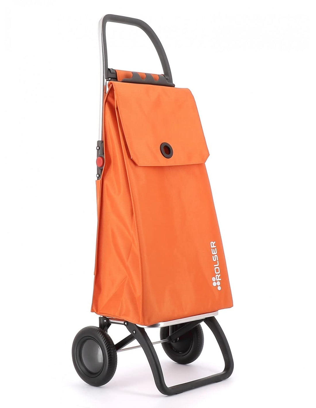 Klappbarer Einkaufstrolley Rolser Akanto MF 2 Räder - Orange 2 Räder Zusammenklappbar Orange, 2 Räde