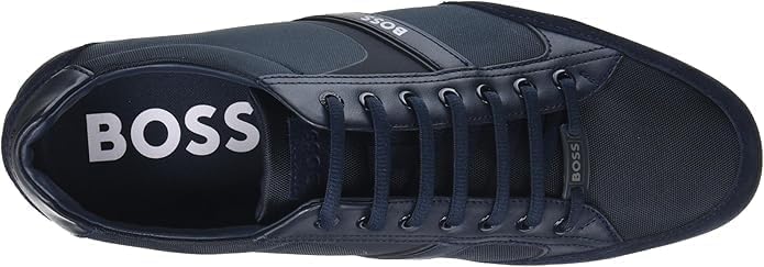 BOSS Herren Hugo Saturn_Lowp_mx A_nSneaker 39 EU Dunkelblau, 39 EU Dunkelblau