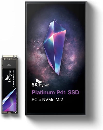 SK hynix Platinum P41 1TB PCIe NVMe Gen4 M.2 2280 interne SSD, bis zu 7.000 MB/s kompakte M.2 SSD Fo