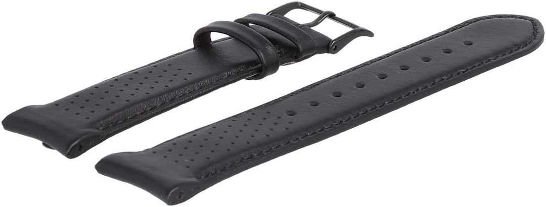 Hugo Boss Uhrenarmband 22mm Leder Schwarz Glatt - 659302762