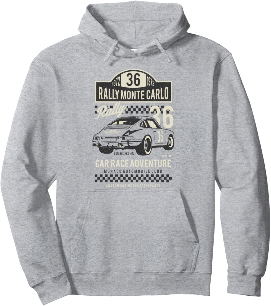 Automobil Rallye Monte Carlo 1972 50. Geburtstag 50 Pullover Hoodie