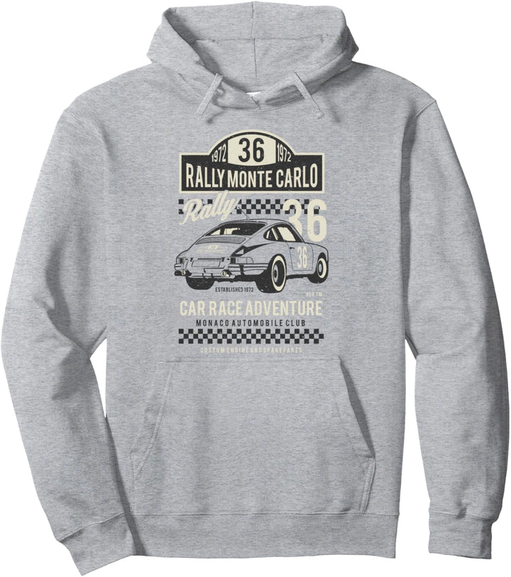 Automobil Rallye Monte Carlo 1972 50. Geburtstag 50 Pullover Hoodie