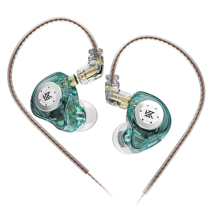 Keephifi KZ EDX Pro In Ear Monitor, IEM-Kopfhörer, Dual DD HiFi Stereo Sound, kabelgebunden, Geräusc