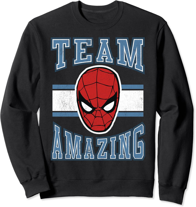 Marvel Spider-Man Team Amazing Logo Sweatshirt