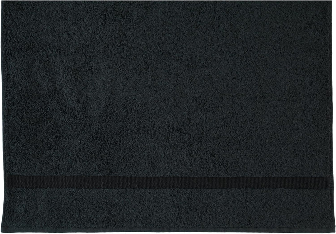 Rhomtuft Handtücher Princess schwarz - 15 Gästetuch 40x60 cm, Gästetuch 40x60 cm