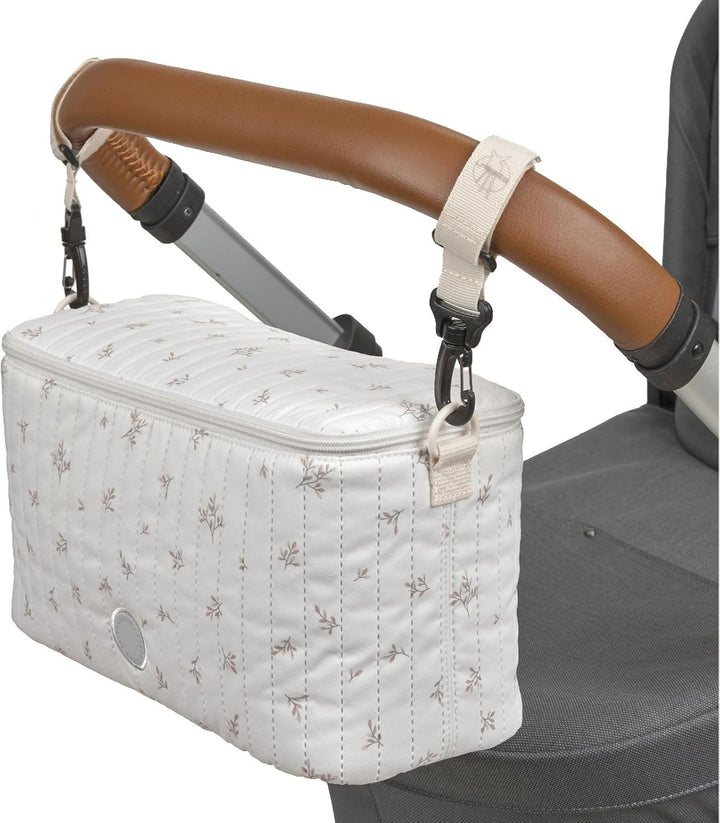 LÄSSIG Umhängetasche Enoa Buggy Organizer Miracle of Nature Leaves creme