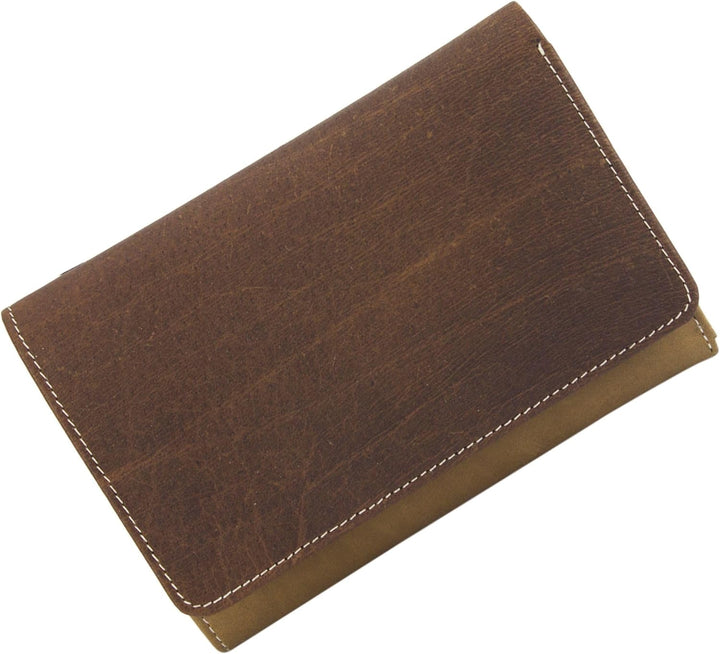 Sunsa Geldbörse. Damen grosse Geldbeutel. Leder Portemonnaie mit RFID Schutz. Brieftasche mit viele