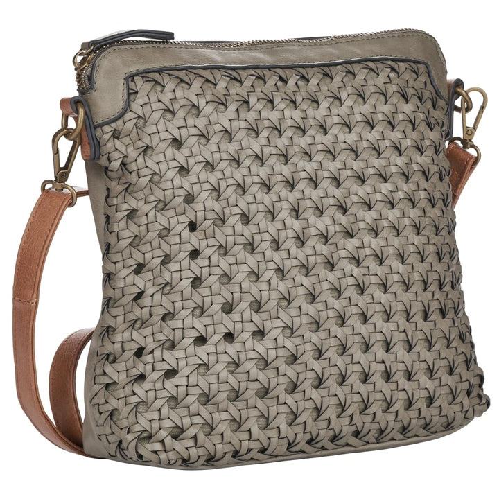 Remonte Damen Q0612 Handtasche S Olive/Cayenne / 54, S Olive/Cayenne / 54