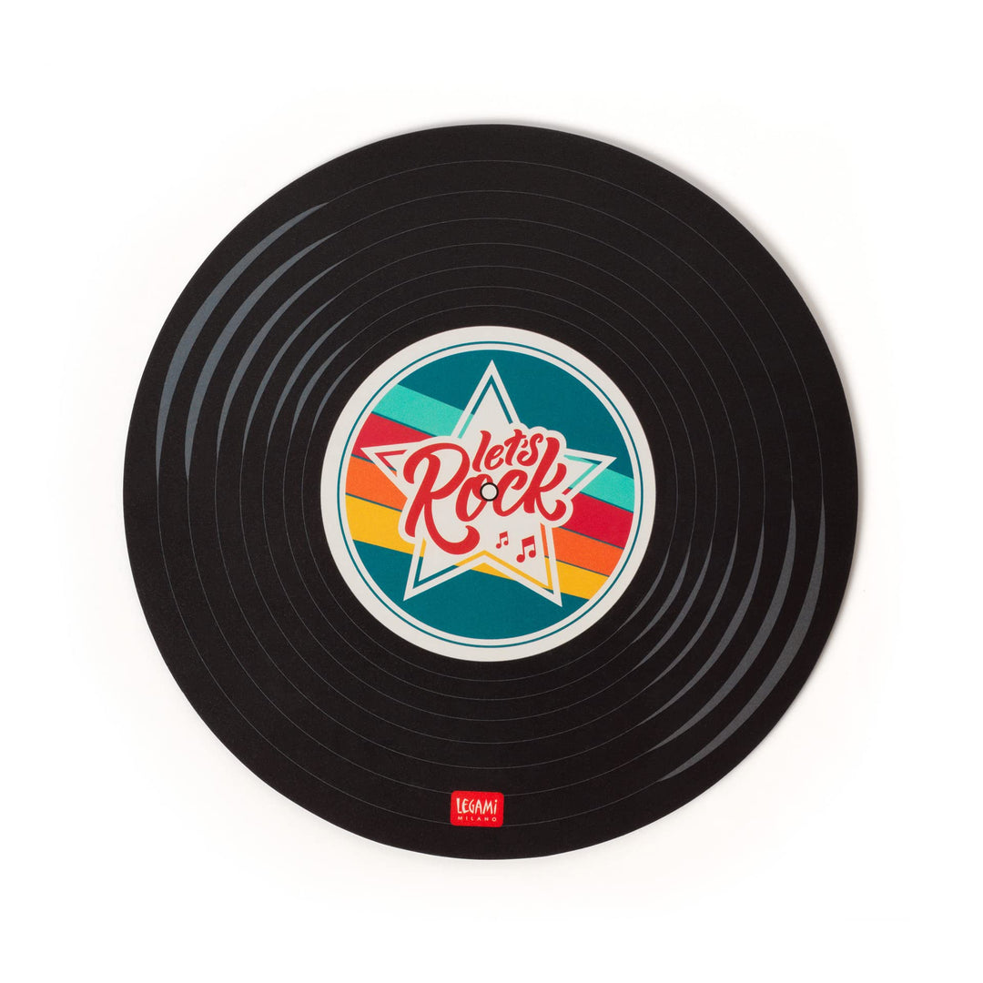 Legami - Mauspad, Mauspad mit Staub- und blendfreier PVC-Oberfläche, Rutschfester Gummiboden, Vinyl