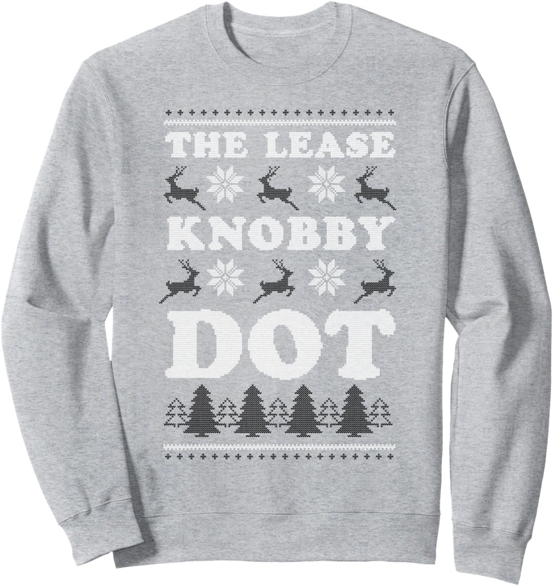 The Lease Knobby Dot - Feliz Navidad Meme Sweatshirt