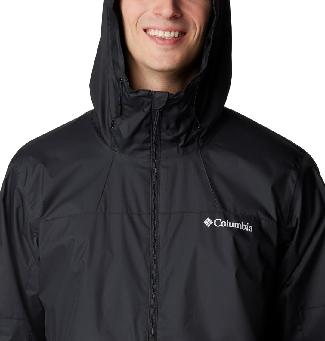 Columbia Inner Limits III Jacket, Wasserdichte Regenjacke für Herren S Black - 010, S Black - 010