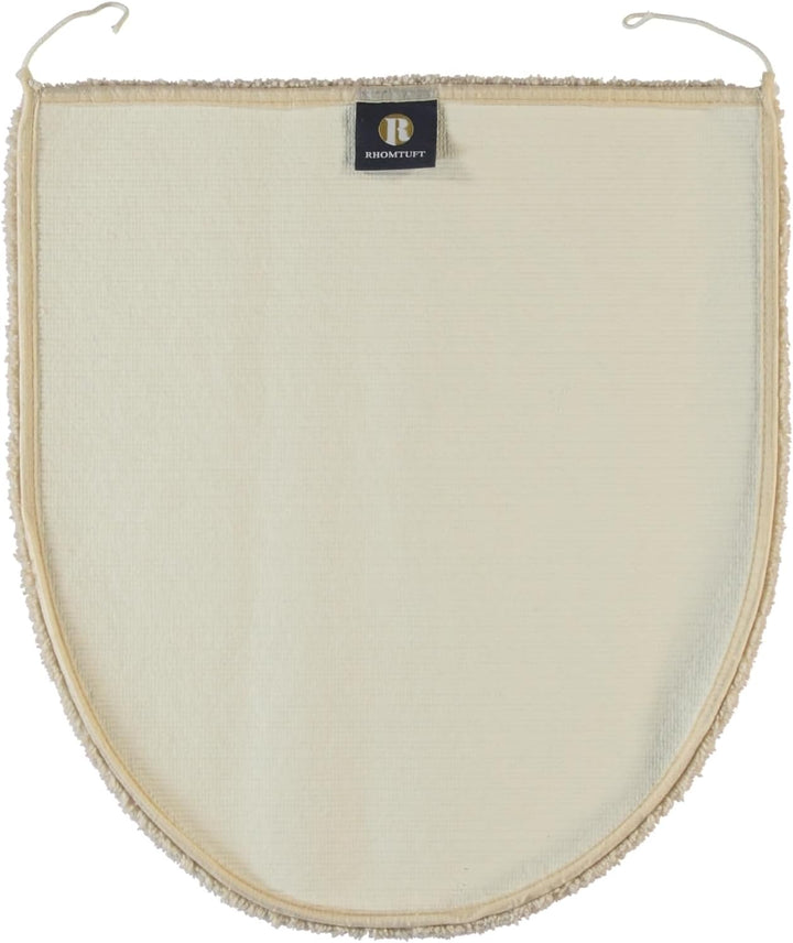 Rhomtuft Badteppiche Square beige - 42 Deckelbezug 45x50 cm, Deckelbezug 45x50 cm