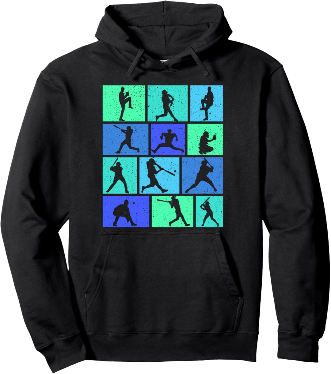 Baseball Kinder Jungen Pullover Hoodie