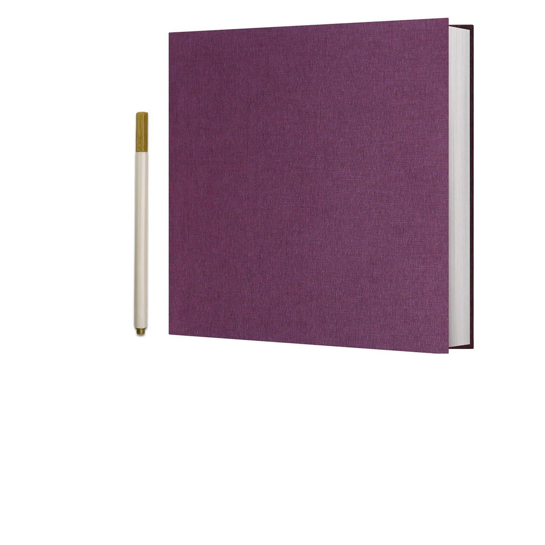 Vienrose Fotoalbum, selbstklebend, 10,2 x 15,2 cm, 12,7 x 17,8 cm, 21,6 x 27,9 cm, Scrapbook mit Met