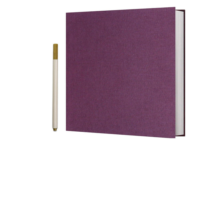 Vienrose Fotoalbum, selbstklebend, 10,2 x 15,2 cm, 12,7 x 17,8 cm, 21,6 x 27,9 cm, Scrapbook mit Met