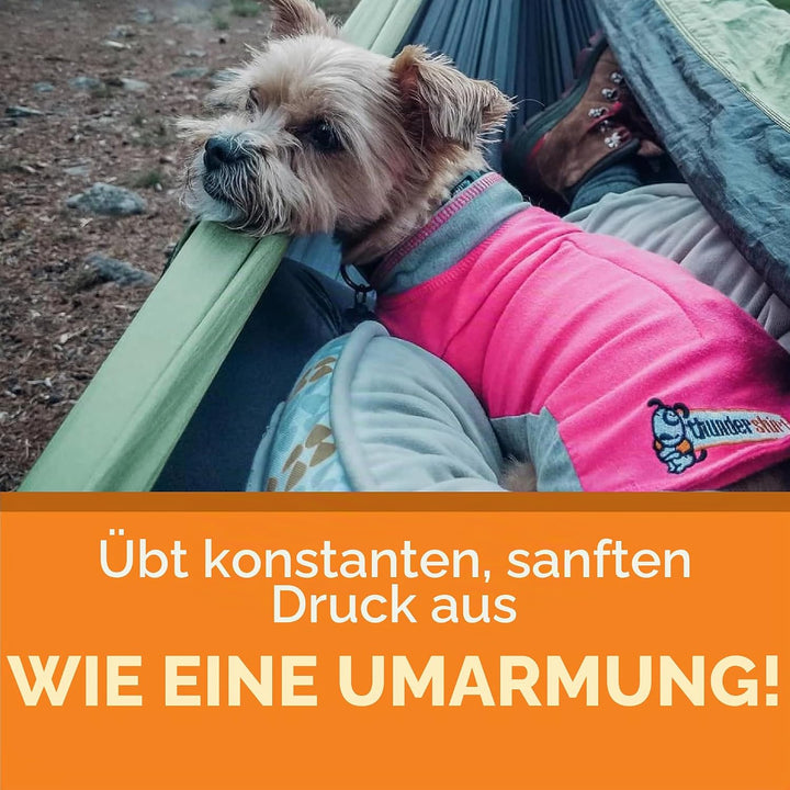 Thundershirt Beruhigungsweste, Hundemantel für ängstliche Hunde, Grösse XS, Polo pink, 99021