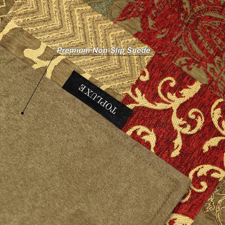 TOPLUXE Placemats 30x45cm, Table Mats for Dining Room/Restaurant/Banquet/Festival Decoration (Set of