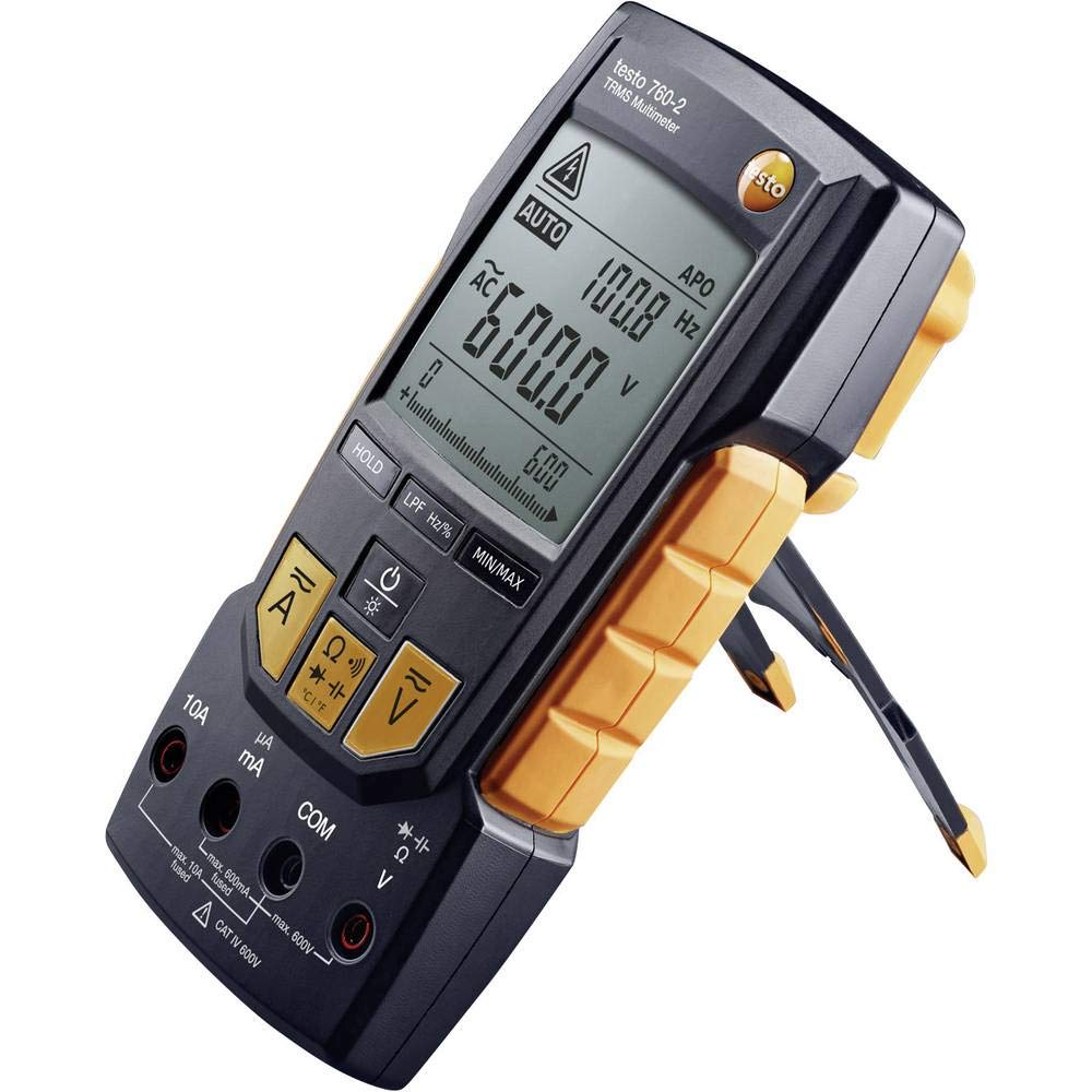 testo - 760-2 - 0590 7602 - Digital-Multimeter zur Messung von Strom, Spannung, Widerstand und viele
