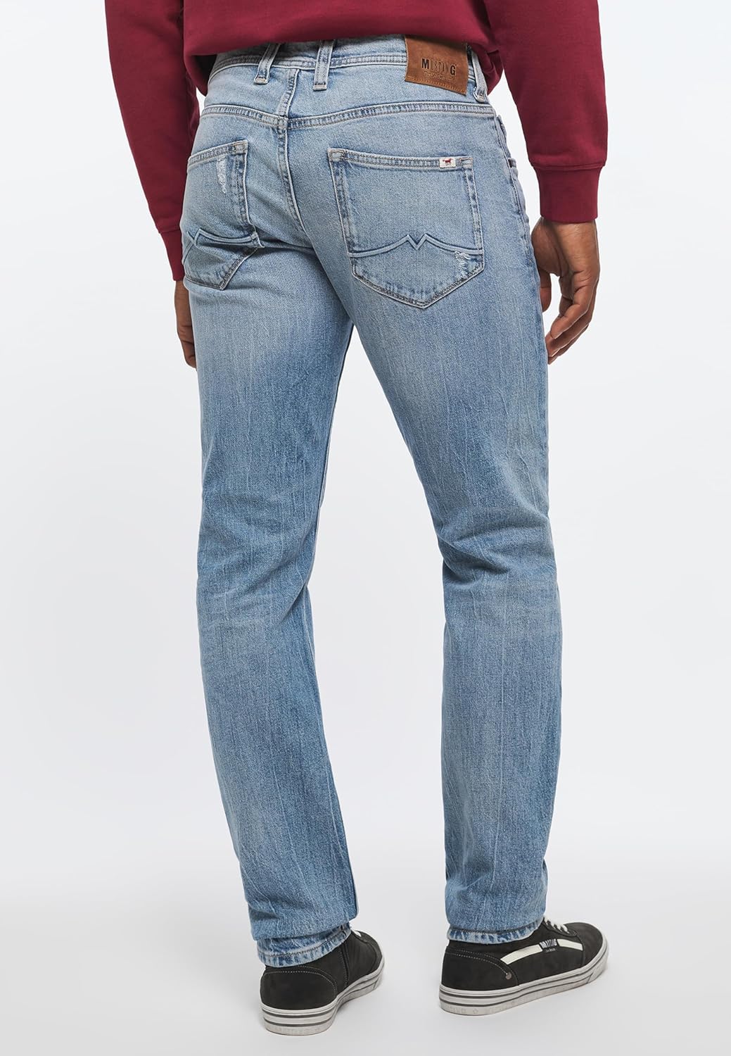 MUSTANG Herren Oregon Tapered Jeans 38W / 32L Mittelblau 584, 38W / 32L Mittelblau 584