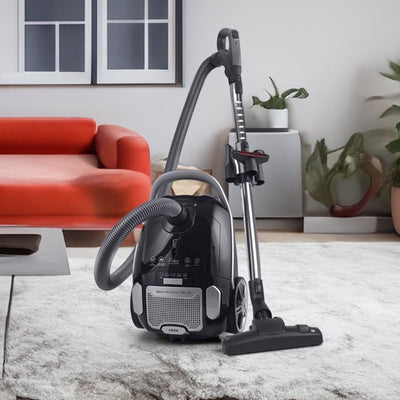 Black Vac Power | TS 790 Boden-Staubsauger mit Beutel I Leiser Staubsauger mit Hochleistungsmotor I