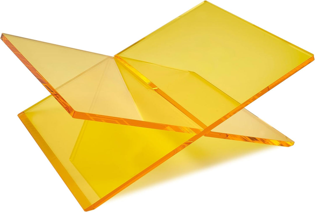 Honygebia Buchständer aus Acryl, Kreuzrahmen, offener Buchständer zum Ausstellen und Lesen, geeignet