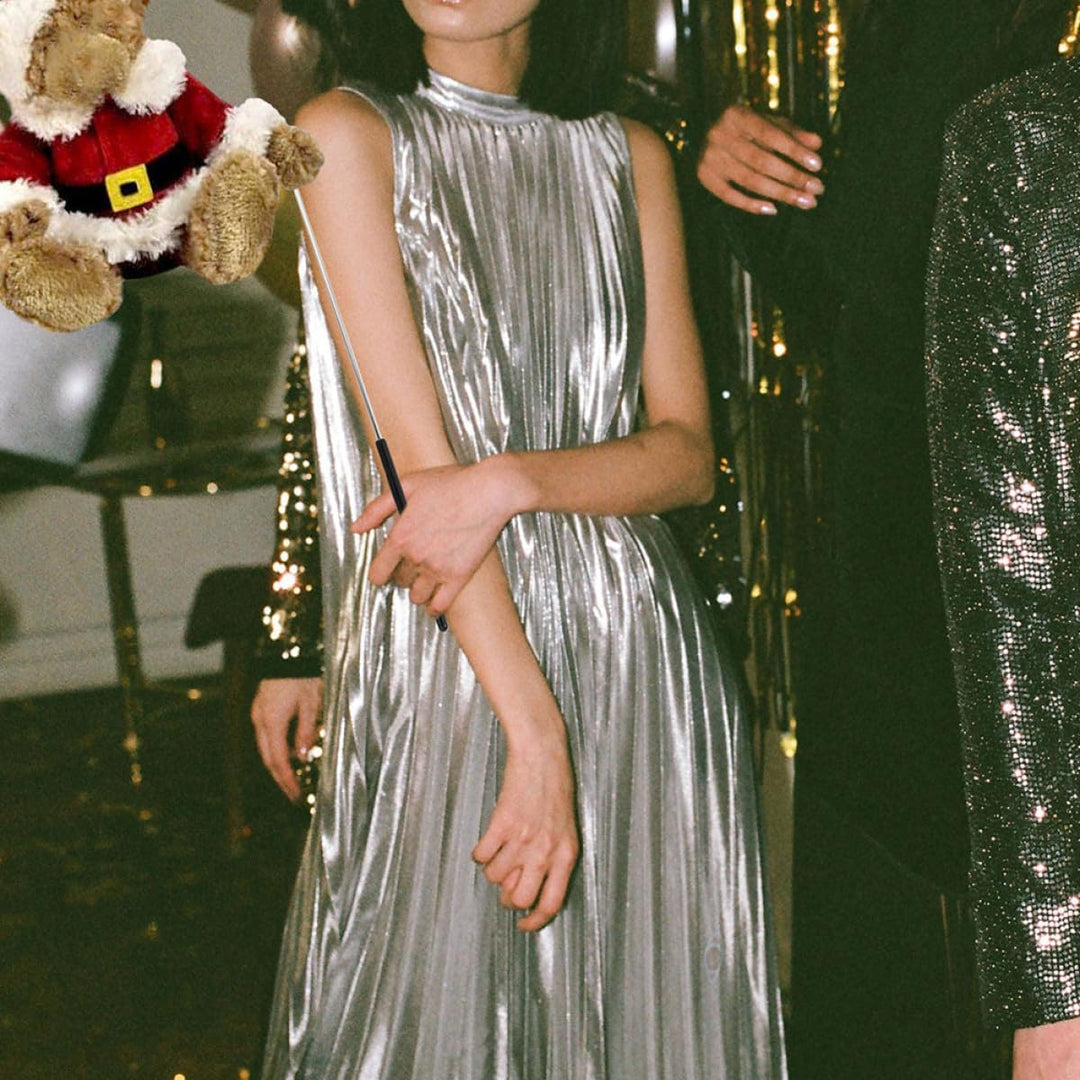 4 Stück Handpuppen Steuerstab aus Edelstahl und Kunststoff | Silber, für Puppenspielaufführungen, Zu