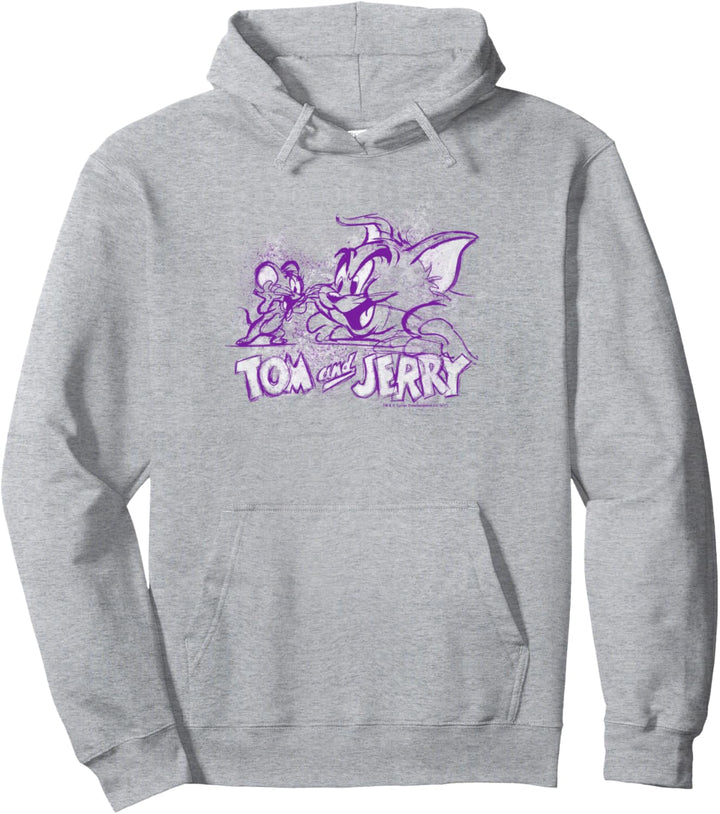 Tom and Jerry Sketchy Pullover Hoodie