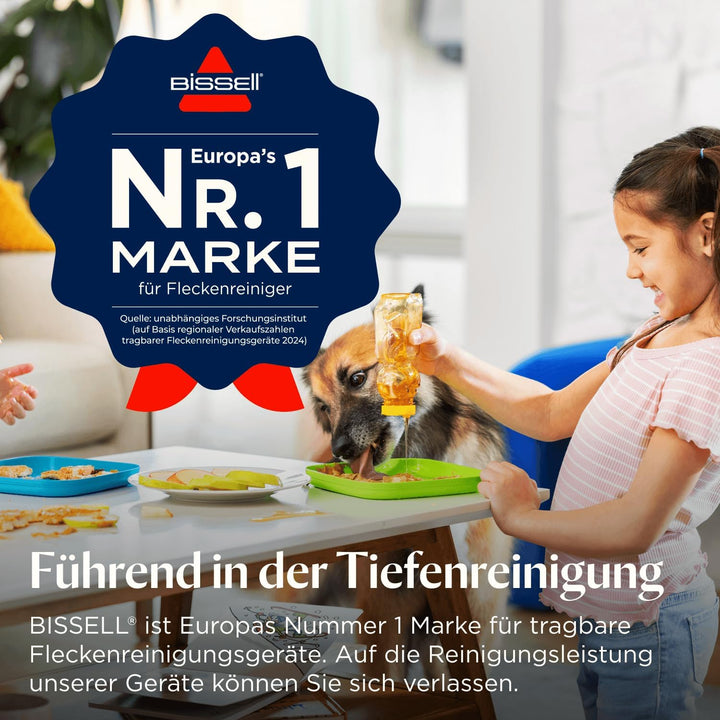 BISSELL Little Green® Mini, Fleckenreiniger, Starke Leistung, mobiler als je zuvor, Reinigung versch