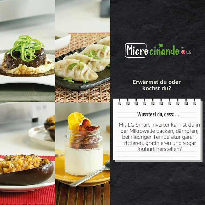 LG Mikrowelle mit integriertem Grill, 900 W, 25 l, MGBZ2593F