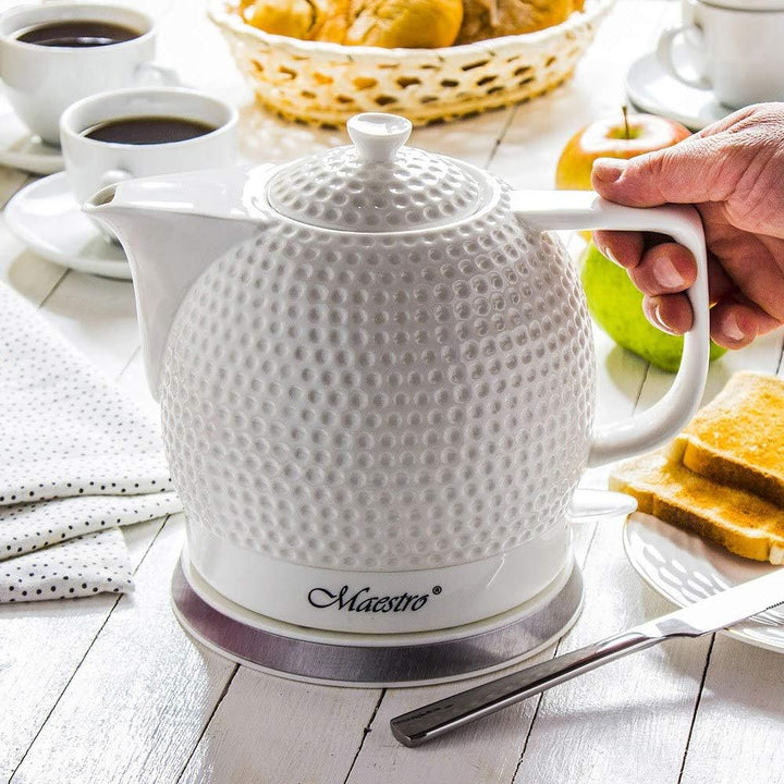 Maestro MR067 Keramikkessel mit einer Kapazität von 1,2 l und einer Leistung von 1200 W