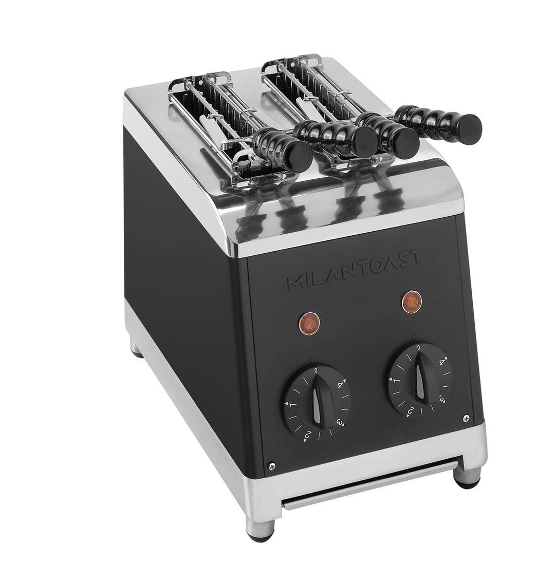 Tosti Apparaat 2-tangs zwart Milan Toast 7005