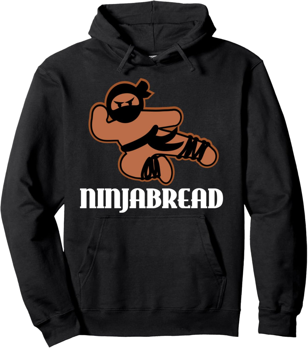 Witzig Lebkuchenmann Gingerman Ninjabread Weihnachts Keks Pullover Hoodie