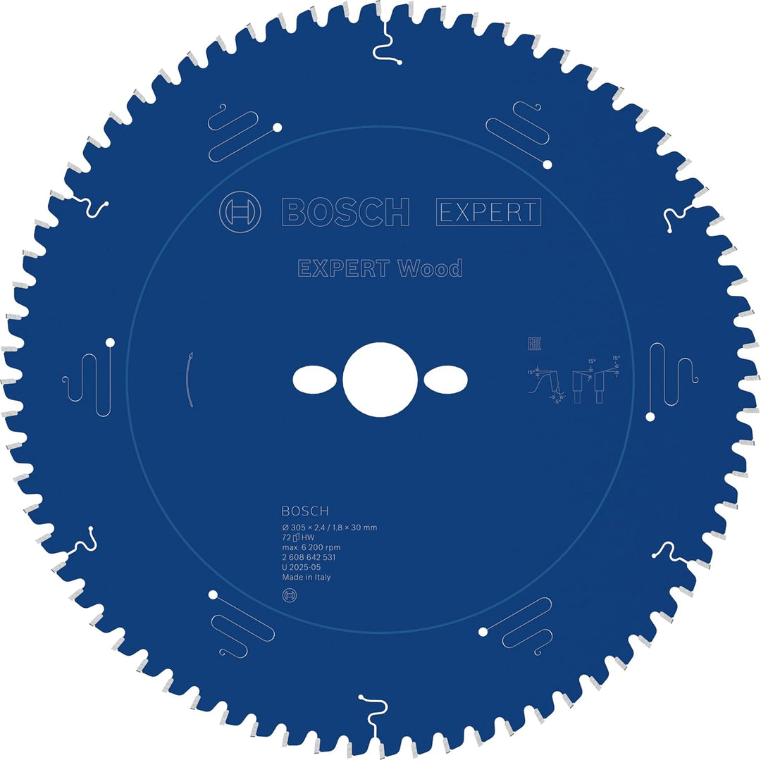 Bosch Accessories Bosch Professional 1x Kreissägeblatt Expert for Wood (Holz, Sägeblatt Ø 305 x 30 x