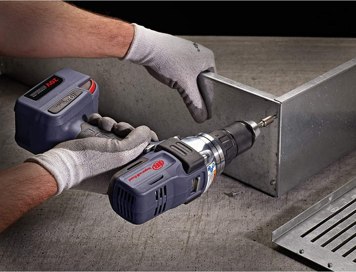 Ingersoll Rand Akku Bohrmaschine/Schrauber D5140-K22-EU, 1/2-Zoll 20V, 2x BL2022 Li-Ion-Akkus 5,0 Ah