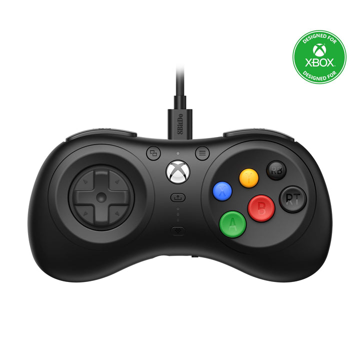 8Bitdo M30 Wired Controller for Xbox Series X|S, Xbox One, and Windows with 6-Button Layout - Offici