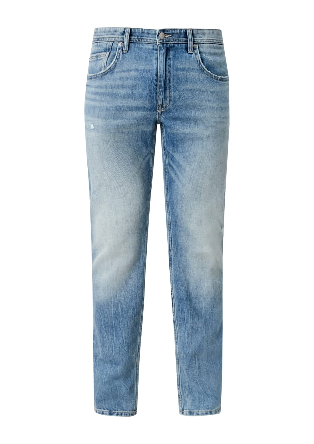 s.Oliver Herren Pants 36W / 32L Light Blue Stretch, 36W / 32L Light Blue Stretch