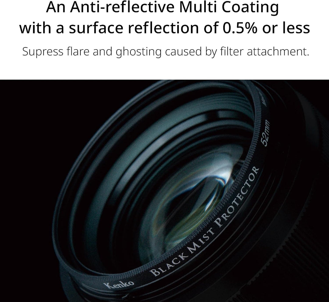 Kenko Objektivschutz &amp; Softeffekt-Filter Black Mist Protector φ67mm, Mehrfach vergütet, 0,25 Soft-Ef