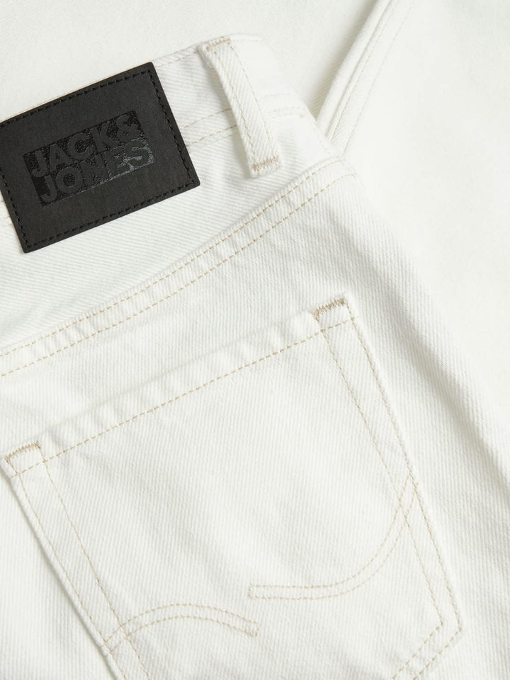 JACK & JONES Jungen Jeans 128 Ecru, 128 Ecru
