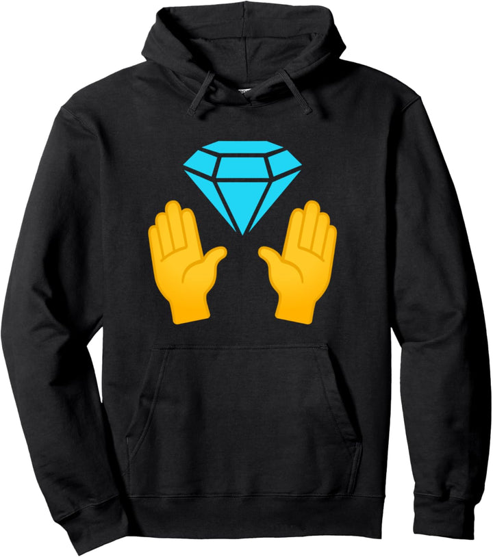 Diamonds Hands - Wall Street Stocks - Game Stonks Bets Memes Pullover Hoodie