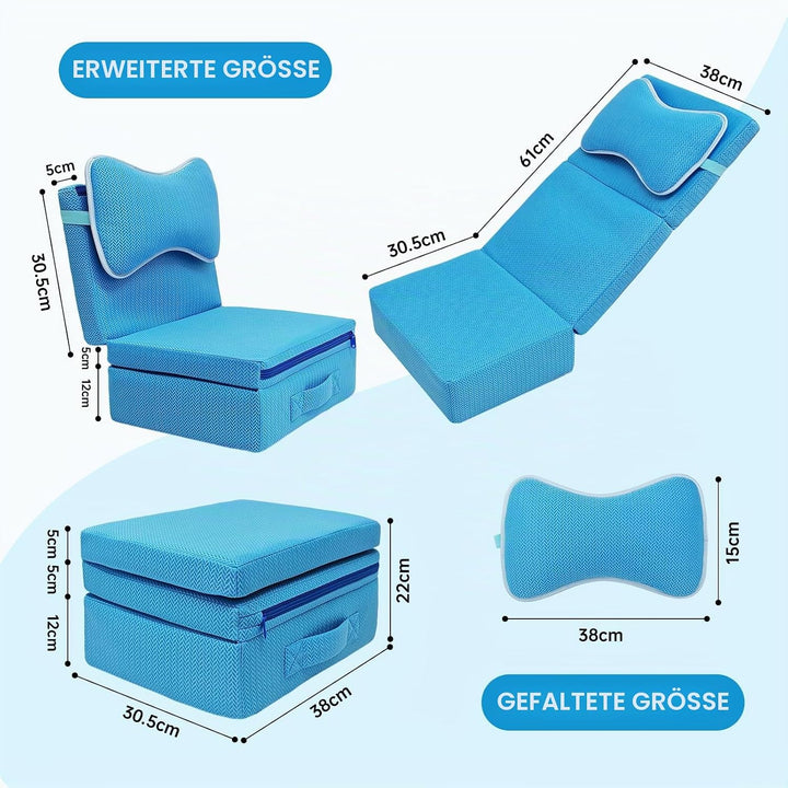 EHAUSEUN Whirlpool Sitzkissen Erwachsenen Hot Tub Seat rutschfest Sitzauflage Für Aussenpool Badezim